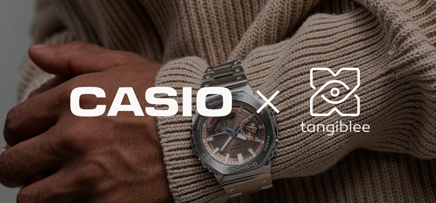 Casio Europe与Tangiblee合作案例：嵌入式3D虚拟试戴如何提升腕表产品详情页表现